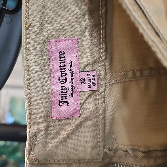 NWT juicy COURTURE Beige Knee-Length Skirt with Belt - Picture 3 of 4